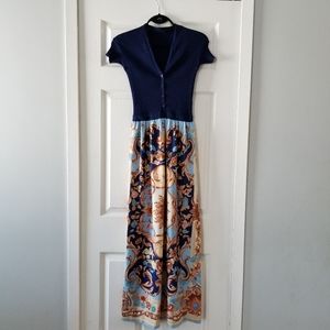 πVNTG MAXI DRESS